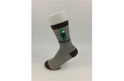 China Antibacterial Fabrics Kids White Socks Different Patterns Found Make To Order supplier