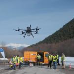 EU Airborne UAV LiDAR Scanning GS-130X Hesai XT32 Laser Senor High Accuracy Pos Colored Point Cloud for sale