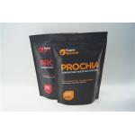 Customized 500g Bottom Gusset Bags , Protein Foil Lined Stand Up k Pouch for sale