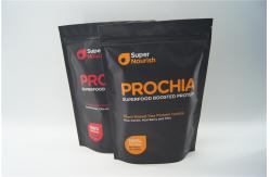 China Customized 500g Bottom Gusset Bags , Protein Foil Lined Stand Up k Pouch supplier
