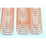 Electroplate GBC Wire Spiral Bind Coils 2mm Dia ODM Available for sale