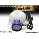 Mining emergency Mining Cap Lights , mining helmet light with 1*18650 6.6Ah li-ion battery for sale