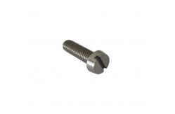 China M1-M10 Polished Titanium Slotted Cheese Head Machine Screws for Hardware Applications supplier