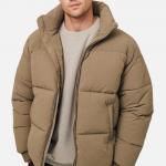 Clothing Manufacturer Designer Puff Padded Coat Oem Logo Oversized Men's Down Bubble Winter Custom Puffer Jacket for sale