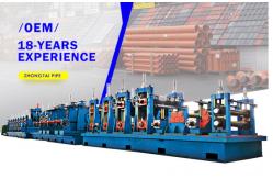 China 3 PE Large Scale X70 Steel API Tube Mill High Frequency Induction Welding supplier