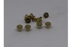China Lathe CNC Precision Machining Parts Brass Rivet Bolt ISO9001 Standard supplier