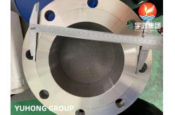 China Duplex Steel Flange ASTM A182 F44 UNS S31254  Distillation Tower Application supplier
