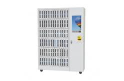 China Advertising Touch Screen Locker Style Vending Machine In Library School supplier