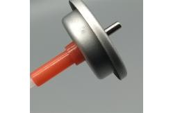 China One Inch Metal Stem Metered Aerosol Valve For Accurate Dispensing supplier