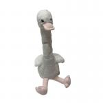 35cm White Duck Plush Toy Recording Speaking While Twisting Neck for sale