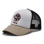 Sponge Mesh 5 Panel Trucker Hats Curved Visor Comfortable Breathable for sale