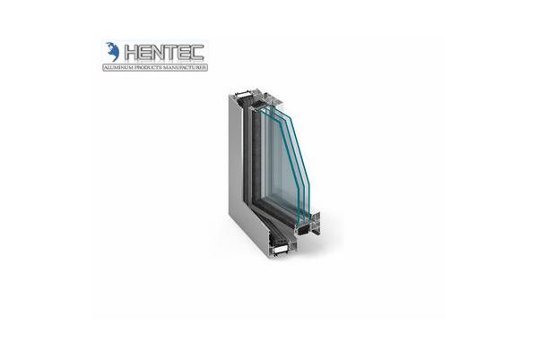 Commercial Aluminum Window Extrusin H548 With Finished Mchining