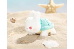 China Plush Turtle Keychain Small Cute Stuffed Sea Animals Keychains supplier