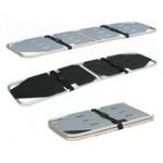 Outdoor Used Emergency Aluminum Alloy Foldaway Stretcher With Safety Belt for sale