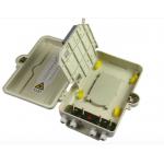Plastic SMC 16 Core SC Fiber Distribution Box Waterproof FTTH PLC Splitter Box for sale