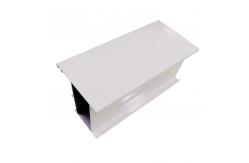 China White 7m Powder Coating Aluminium Section For Casement Door Frame supplier