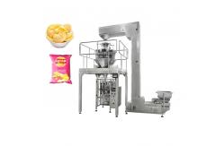 China PLC Control Potato Chips Vffs Packaging Machine With Nitrogen Flushing Device supplier