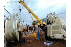 China Safe Operation OPGW Installation Tools , Tensioning Equipment Used In Stringing supplier