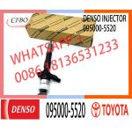 New diesel fuel injector 095000-5520 For TO-YOTA HILUX 2KD-FTV 23670-0L010 for sale