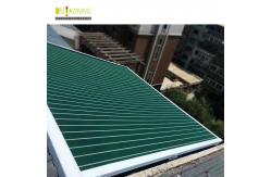 China Aluminum Retractable Roof Awning Conservatory Full Cassette Folding Arm Awning supplier