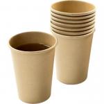 Insulated Lining Printed 18oz Biodegradable Kraft Paper Cups Hot Beverage Packaging for sale