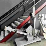 Stainless Steel Double Blade Diverter Valve for Material Conveying for sale