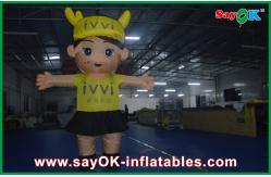 China Simulation 3D Design Inflatable Cartoon Characters Printing Logo For Outdoor supplier
