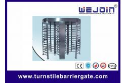 China Pedestrian Full Height Access Control Turnstile Gate With PC Control supplier