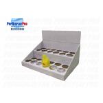 Cardboard Retail Shipper Display 1 Tier With Round Hole Divider
