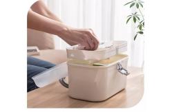 China Portable Household Storage Container Plastic First Aid Box Organizer supplier