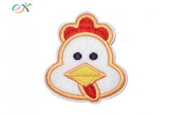 China DIY Custom Felt Twill Fabric Animal Giraffe Cow Embroidery Patch For Kids Jacket supplier