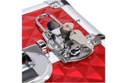 China Large Capacity Makeup Train Case With 4 Retractable Trays & 1 Smooth Sliding supplier