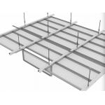 Customized Aluminum Expanded Metal Sheet Lath Ceiling 20 X 50mm 2mm Thickness for sale