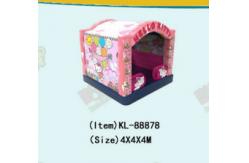 China Hello-Kitty Inflatable Kids Small Bouncy Castle Fun Park supplier
