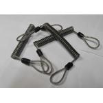 Steel Reinforced 3.0MM Line ThicknessBungee Tool Safety Lanyards w/Rope Loop Ends for sale