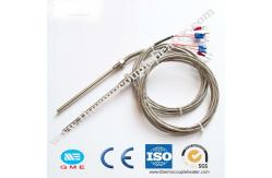 China RTD Needle Shaped Handle Temperature Pt100 Thermocouple Sensor For 300c Degree supplier