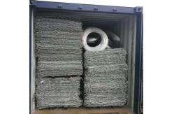 China Woven Stone Filled Galvanized Gabion Boxes Basket 8x10cm Hexagonal Hole supplier