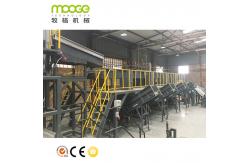 China PET PP Plastic Crushing And Washing Machine 500kg/H Recycling Line supplier