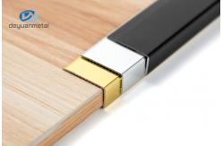 China Extruded L Shaped Aluminium Edging Strip 13mmx2mm 6063 T5 Alu Trim Angle supplier