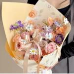 35*50cm Speacialty Paper Packaging The Ideal Choice For Eternal Night Star River Flower Arrangement for sale