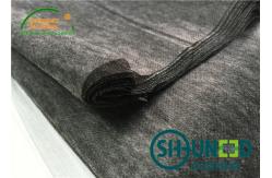 China PA Coating Non Woven Interlining Black For Men And Women ' s Clothes supplier