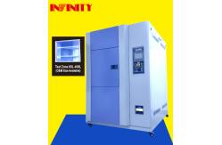 China Stainless Steel Sample Rack 2 Layers Programmable High-Low Temperature Shock Test Chamber supplier