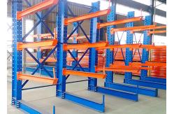 China Large Capacity Cantilever Lumber Rack , Industrial Cantilever Racks Stable supplier
