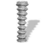 Galvanized Plastic Coated Chain Link Fence 8 Foot Waterproof for sale