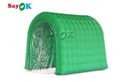 China 3x2x2.5mH Removeable Green Inflatable Disinfection Channel Isolation Tunnel supplier