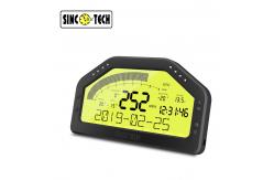 China Full Sensors Race Car Dashboard DO904 High Speedometer Gauge supplier