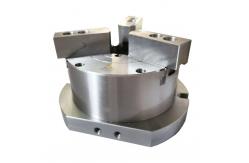 China 3 Jaw Steel Pneumatic Chuck For Pipe Thread Machine Tool supplier