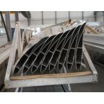 Powder Painted / Anodized Industrial Fan Blade Profile / Industrial Cooling Blade for sale