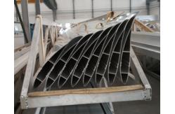 China Powder Painted / Anodized Industrial Fan Blade Profile / Industrial Cooling Blade supplier