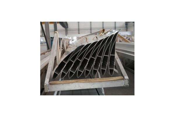 Powder Painted / Anodized Industrial Fan Blade Profile / Industrial Cooling Blade